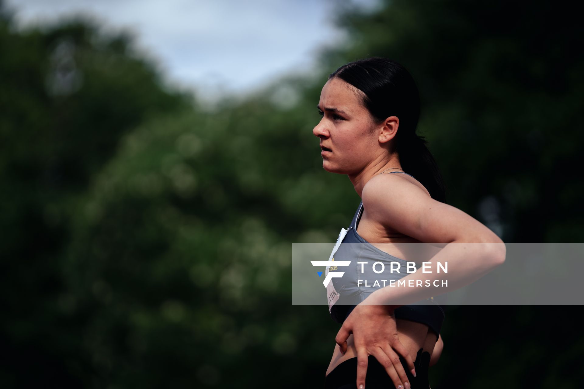Sophie Scheidt (VfL Löningen) im Hochsprung am 14.05.2022 beim Nationalen Leichtathletik-Meeting im Erika-Fisch-Stadion in Hannover